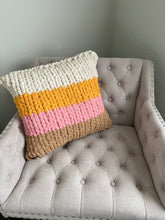 Load image into Gallery viewer, Chunky Knit Throw Pillow (Rectangle)