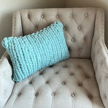 Load image into Gallery viewer, Chunky Knit Throw Pillow (Rectangle)