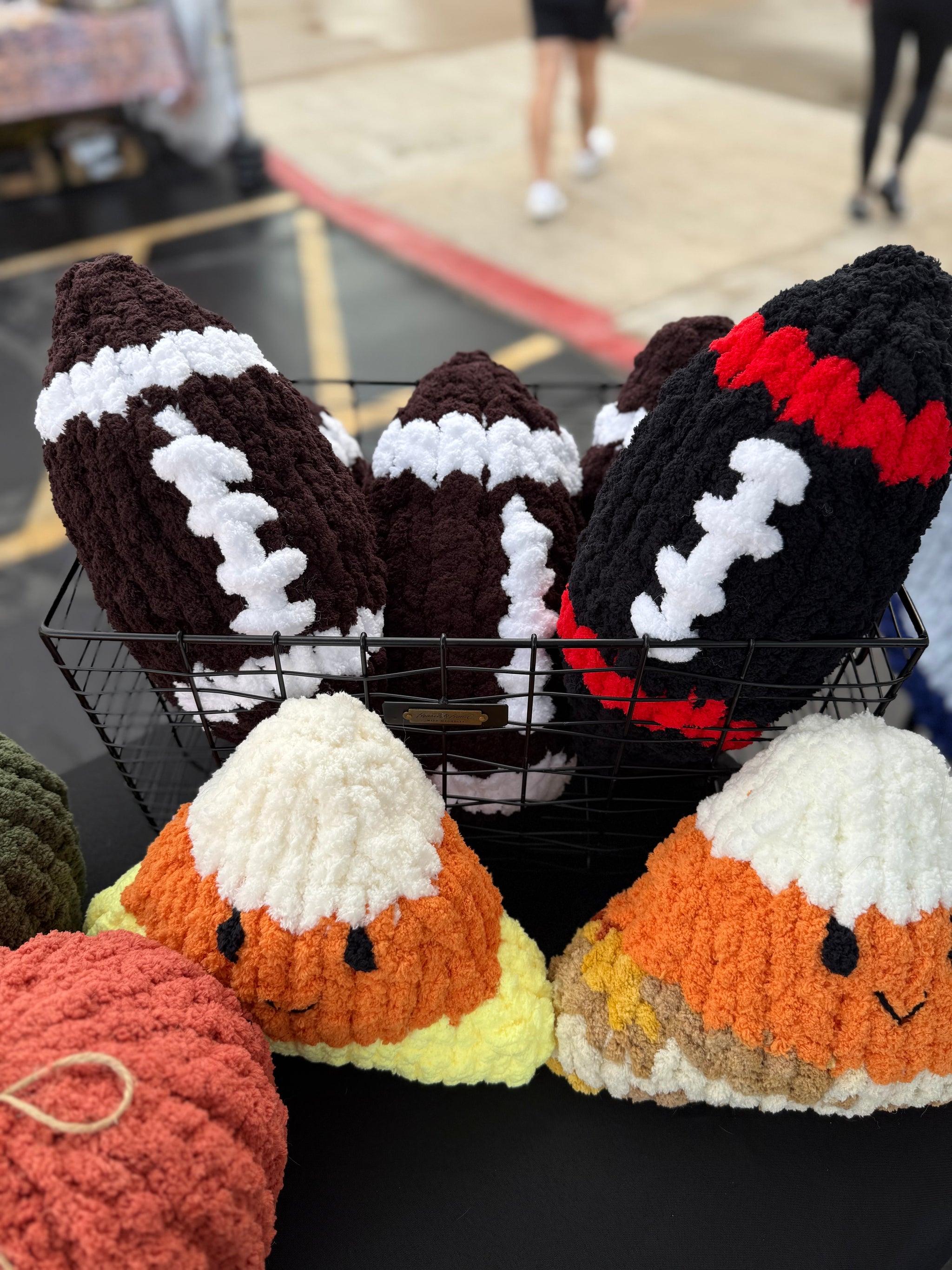 Chunky Knit Football – Naptime Knits
